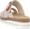 Mule femme D0Q51-82 blanche de REMONTE en cuir de la taille Voir les images du produit 5