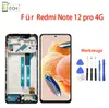 Für Xiaomi Redmi Note 12 Pro 4G LCD Display (OLED) Rahmen Produktbild-Vorschau 3