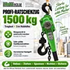Ratschenzug 1,5  t Tragkraft - 3 m Hubhöhe Hebezug Produktbild-Vorschau 2