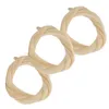 3 crini di cavallo per violino, bianco naturale, accessori Anteprima dell’immagine prodotto 5