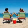 COSTWAY sedie da spiaggia pieghevoli a 2 posti, sedie da Anteprima dell’immagine prodotto 2