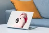 MuchoWow® Laptop Aufkleber Sticker Cover Kakadu - Rosa - Produktbild-Vorschau 4