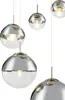 Globo Lighting Hängeleuchte Metall Nickel matt, 3x E27 Produktbild-Vorschau 2