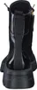 A back view of a black patent leather boot with a thick sole. Produktbild-Vorschau