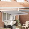 Maison Exclusive - Einziehbare Markise Hellgrau 350 x 250 Produktbild-Vorschau 1