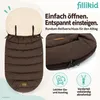 Fillikid Winterfußsack Hybrid Daune Exclusiv Produktbild-Vorschau 8