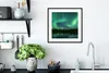 MuchoWow® Gerahmtes Poster Nordlicht - Bäume - Wasser - Produktbild-Vorschau 4
