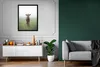 MuchoWow® MuchoWow® Gerahmtes Poster Kuh - Nebel - Gras Produktbild-Vorschau 6