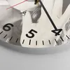 Wanduhr - Rund - Glasuhr - Frau Mund Geheimnis - 40x40cm - Produktbild-Vorschau 5