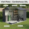 Albatros Profi Gerätehaus XXXL – verzinktes Metall in Produktbild-Vorschau 2