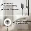 Infinity Goods Ringlicht mit Stativ – LED – 3 Farben – Produktbild-Vorschau 8