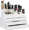 Relaxdays Make Up Organizer klein, 2-teilige Schmink Produktbild-Vorschau 1