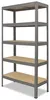 shelfplaza PRO 230x80x40 cm Étagère charges lourde en gris Voir les images du produit 6