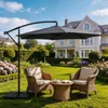 FCH Sonnenschirm Gartenschirm Ø300cm Balkonschirm Produktbild-Vorschau 8