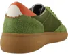 SUN68 LUIS LOW Herren Sneaker Grün aus Rauleder und Textil Produktbild-Vorschau 3