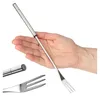 COM-FOUR® 12x Fondue Gabeln aus rostfreiem Edelstahl 26 cm Produktbild-Vorschau 5
