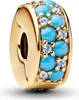 Charm PANDORA Stopper da donna, placcato oro, Moments Anteprima dell’immagine prodotto 4