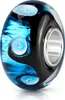 MATERIA by Matthias Wagner Glas Bead schwarz blau Element Produktbild-Vorschau 1