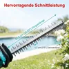 1000W Cordless Hedge Trimmer, 3000 RPM, comes with 2 Produktbild-Vorschau 3