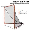 Bramka do lacrosse VEVOR, siatka do lacrosse 6' x 6', Podgląd zdjęcia produktu 13