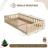 Crazy Pine Kinderbett 140x200 cm – Massives Montessori Produktbild-Vorschau 21