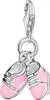 Thomas Sabo Charm-Anhänger Rosa Babyschuhe Sertlingsilber Produktbild-Vorschau 2