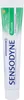 A tube of Sensodyne toothpaste against a white background. Produktbild-Vorschau