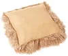 Tibetlamm Kissen Kissenbezug (ohne Inlet) JAY26 Camel Produktbild-Vorschau 2