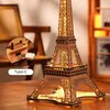 RoboTime 3D Dřevěné puzzle Rolife Noc Eiffelovy věže Náhled obrázku produktu 7