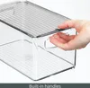 Aufbewahrungsbox Stapelbar 2er Set mit Deckel mDesign Produktbild-Vorschau 6