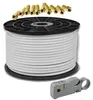 PremiumX 100m Koaxial Kabel 135dB 5-fach REINES KUPFER Produktbild-Vorschau 1