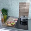Spritzschutz Herdabdeckplatte Schneidebrett aus Glas Produktbild-Vorschau 3