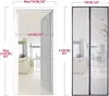 Síťka proti hmyzu na dveře s magnetem 70x210cm černá Náhled obrázku produktu 4