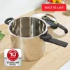 Tlakový hrnec Tefal Secure Trendy, s košem, hrncem, hrncem Náhled obrázku produktu 6