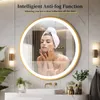 Miroir de salle de bain rond Vrygle 60 cm avec éclairage Voir les images du produit 7