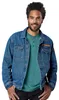 Atlas For Men - Jeansjacke Gewebter Aufnäher für Herren Produktbild-Vorschau 2
