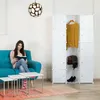 Relaxdays Regalsystem Kleiderschrank mit 11 Fächern, Produktbild-Vorschau 2