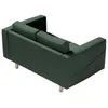 Dekoria Bezug für Norsborg 2-Sitzer Sofa, dunkelgrün, Produktbild-Vorschau 2