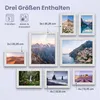 SONGMICS Bilderrahmen 10er Set, für 2 Fotos in 20 x 25 cm, Produktbild-Vorschau 3