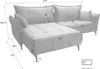 Ecksofa Schlafsofa Sofa VICTORIA Stoff Element Dunkelgrau Produktbild-Vorschau 6