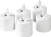 5er Set Ersatzlampen, LED Moving Flame 38 x 36 mm   warm Produktbild-Vorschau 1