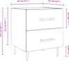 VidaXL 827276, Biały, Żelazo, Drewno, 400 mm, 350 mm, 475 Podgląd zdjęcia produktu 8
