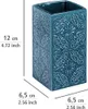 Zahnputzbecher Cordoba Blau Keramik Produktbild-Vorschau 4