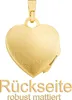 Herz Medaillon 585 Gold 14 Karat bicolor Bilderamulett für Produktbild-Vorschau 3