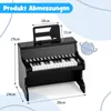COSTWAY dětský keyboard s 25 klávesami, dětské piano se Náhled obrázku produktu 3