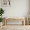 vidaXL Cuscino Pallet in cotone 120×80×10 cm Beige Anteprima dell’immagine prodotto 1
