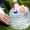 Skládací 10l nádrž na vodu z ABS s výlevkou, přenosná Náhled obrázku produktu 2
