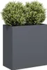 vidaXL Pflanzkübel Anthrazit 80x40x80 cm Kaltgewalzter Produktbild-Vorschau 2