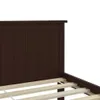 The Living Store Massivholzbett Dunkelbraun Kiefer 120x200 Produktbild-Vorschau 6