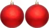 Dekoratívne plastové vianočné ozdoby 6 cm - sada 12 kusov, Náhľad obrázku produktu 5
